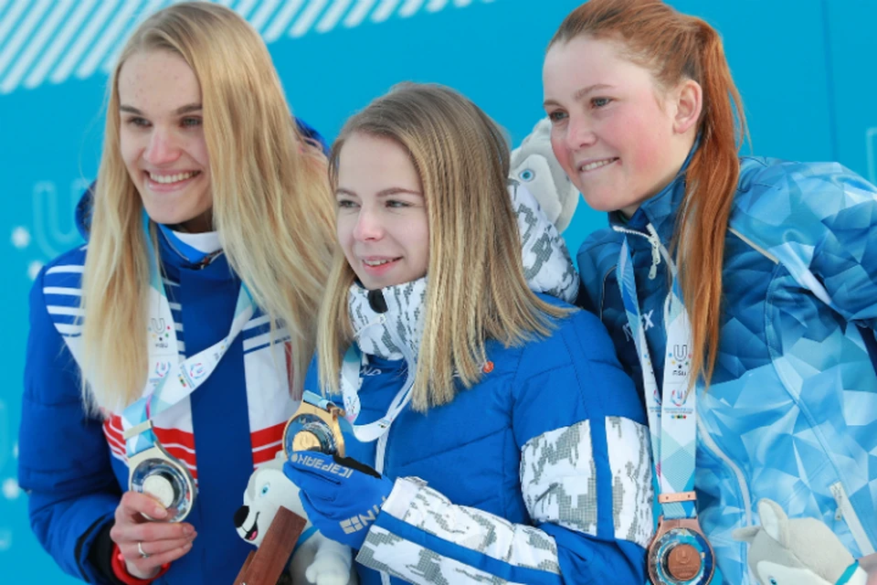 Марина Вяткина получила четыре медали Зимней универсиады