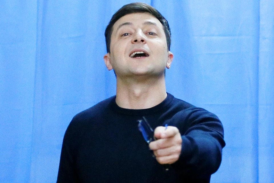 Владимир Зеленский голосовал в районе Оболонь