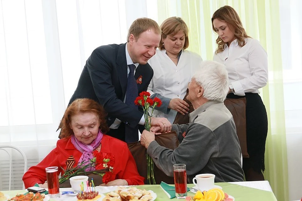 Губернатор и ветераны