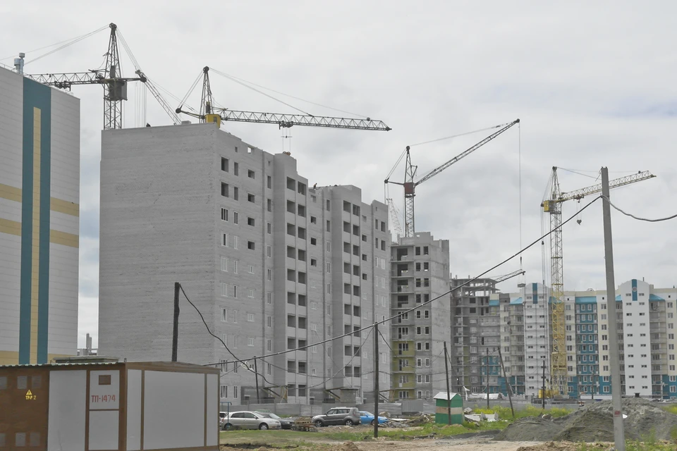 Стройка в Барнауле