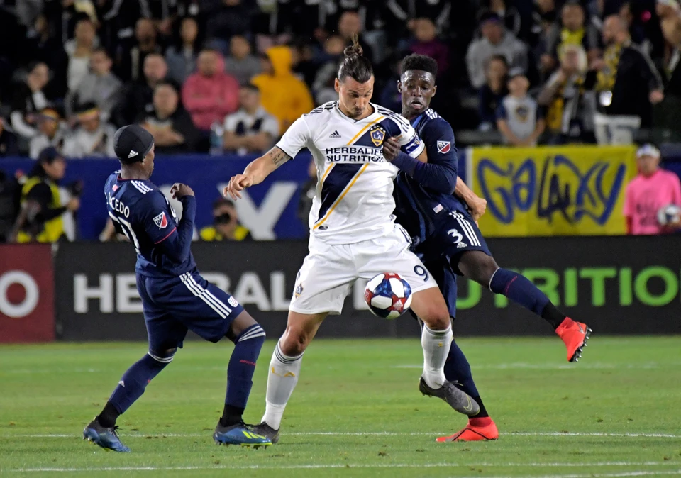 Златан Ибрагимович забил очередной гол в чемпионате MLS.