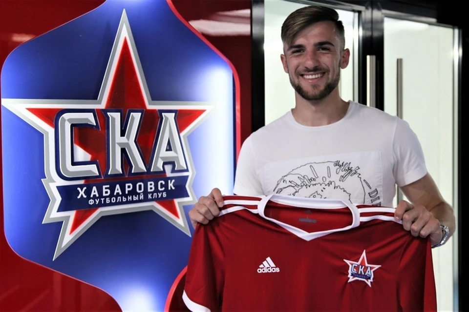 Защита по македонски: Впервые в истории «СКА-Хабаровск» появился игрок с Балканского полуострова