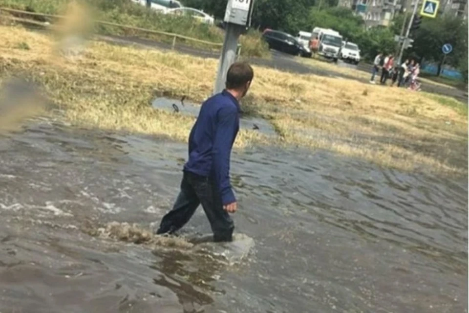 И разверзлись хляби небесные: Комсомольск-на-Амуре едва не утонул после дождичка в четверг