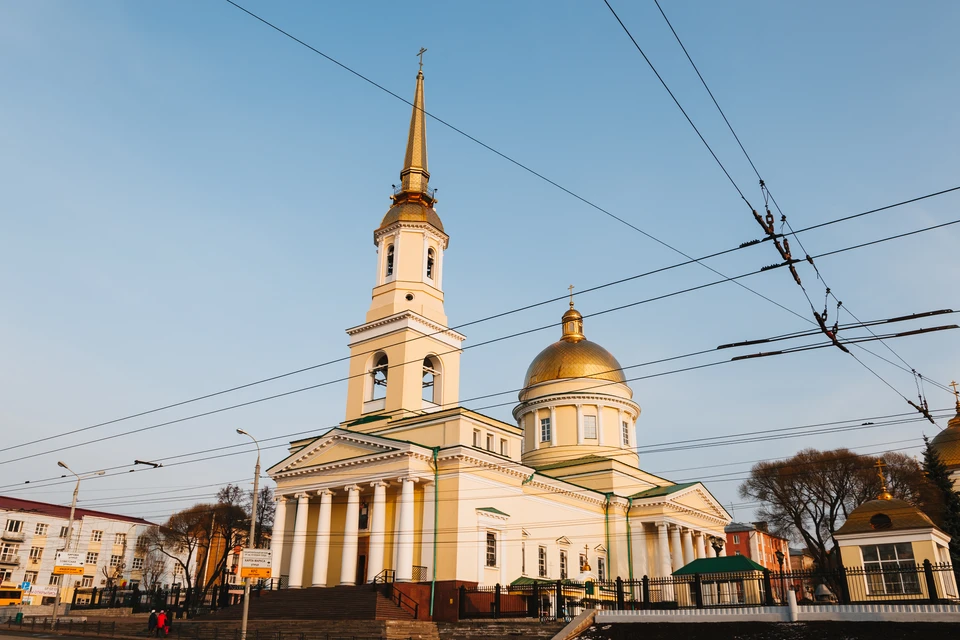 Александро Невский собор Ижевск