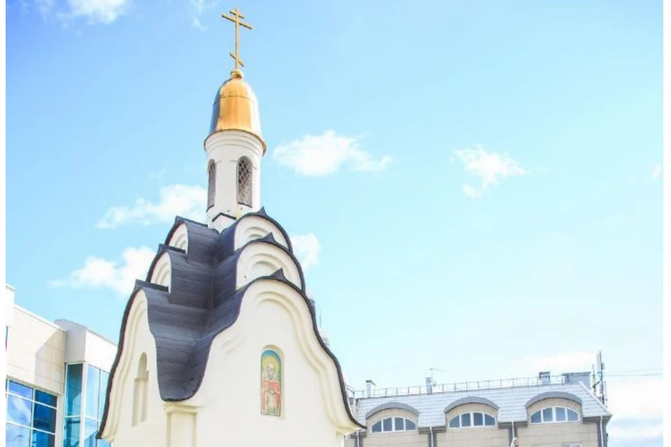 Купол часовни Святой мученицы Татьяны в Барнауле. Фото: altai-eparhia.ru