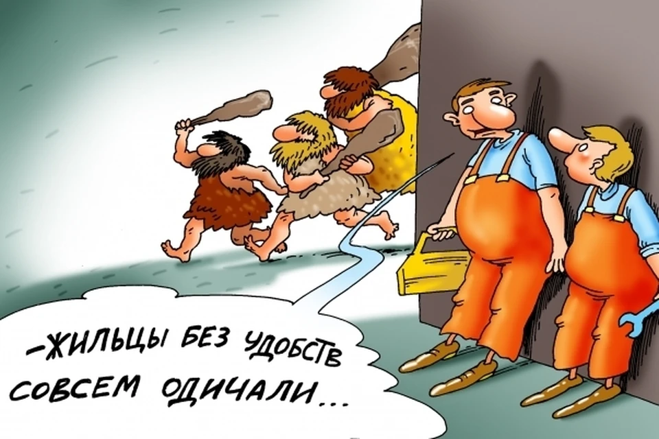 В Липецке жителей аварийного дома заливает канализацией
