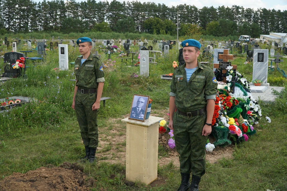 Похороны алтайского ветерана.