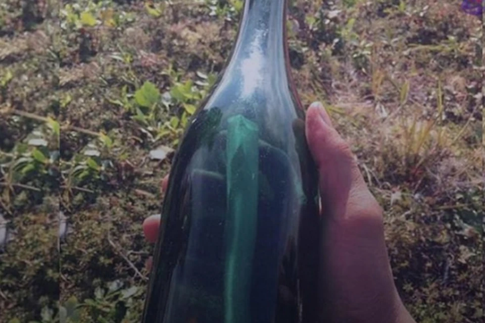 На Аляске нашли бутылку с посланием из Владивостока.