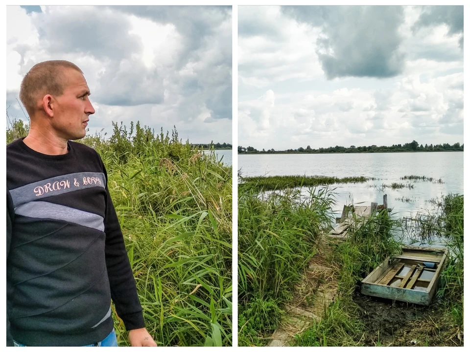 Владимир Мокрополов помог спасти детей на озере Имшитик. Фото: пресс-служба областного МЧС