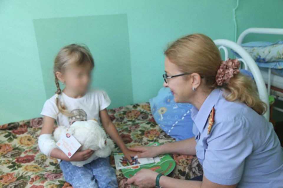 Спасенная 5-летняя Зарина Авгонова почти не разговаривает. Фото: СУСК по Нижегородской области
