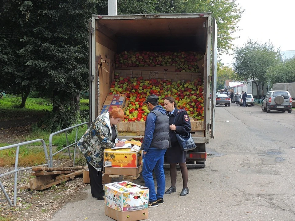 Рейд по уличным торговцам
