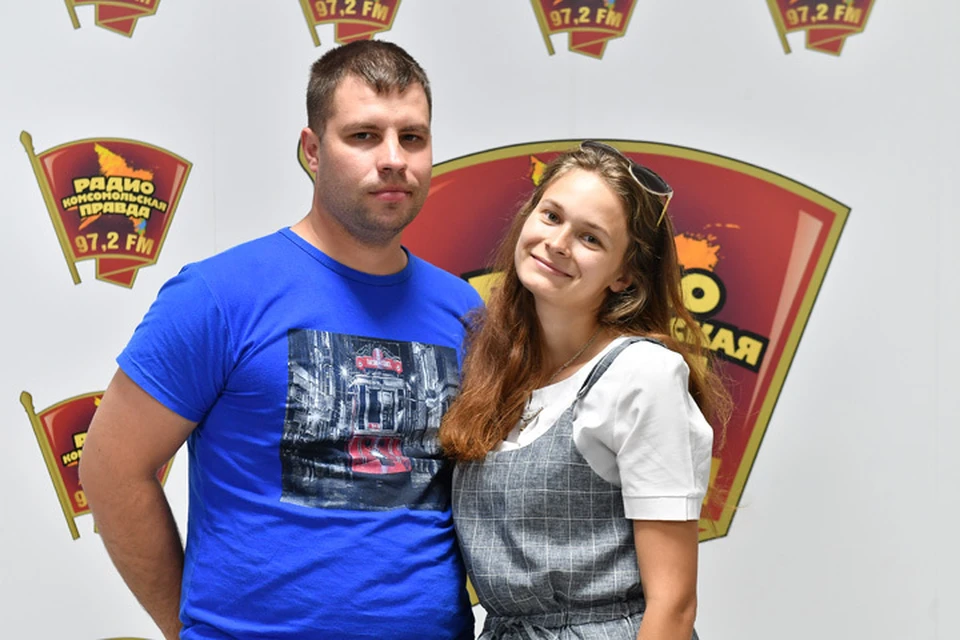 Илья Крюков сделал предложение Юлии Гориной в прямом эфире радио «Комсомольская правда»