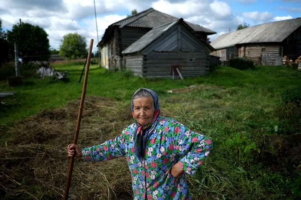 Фото людей из деревни