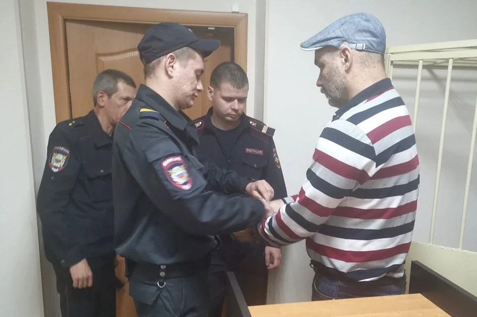 Александр Панов на суде. Фото: Дмитрий Алексеев