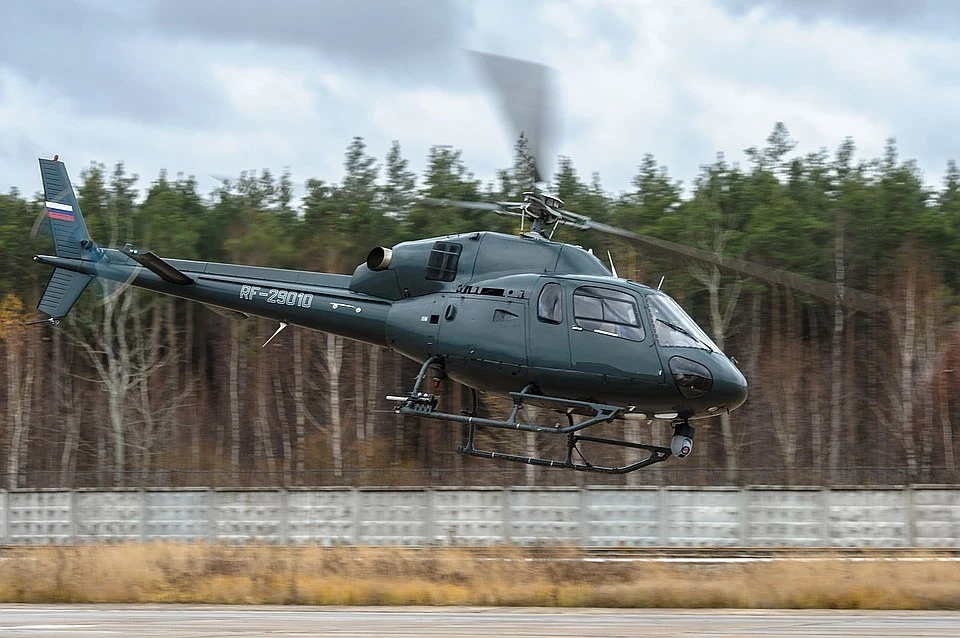 На борту «Eurocopter ВК-117» находились пилот и двое рабочих.