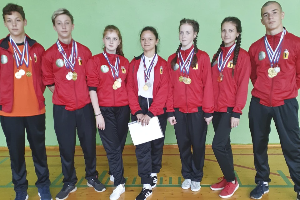 Награжденные школьники Кузнечихинской школы