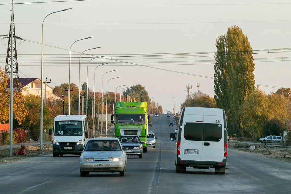 На улице Героев Тулы большой трафик. Фото: администрация Волгоградской области.
