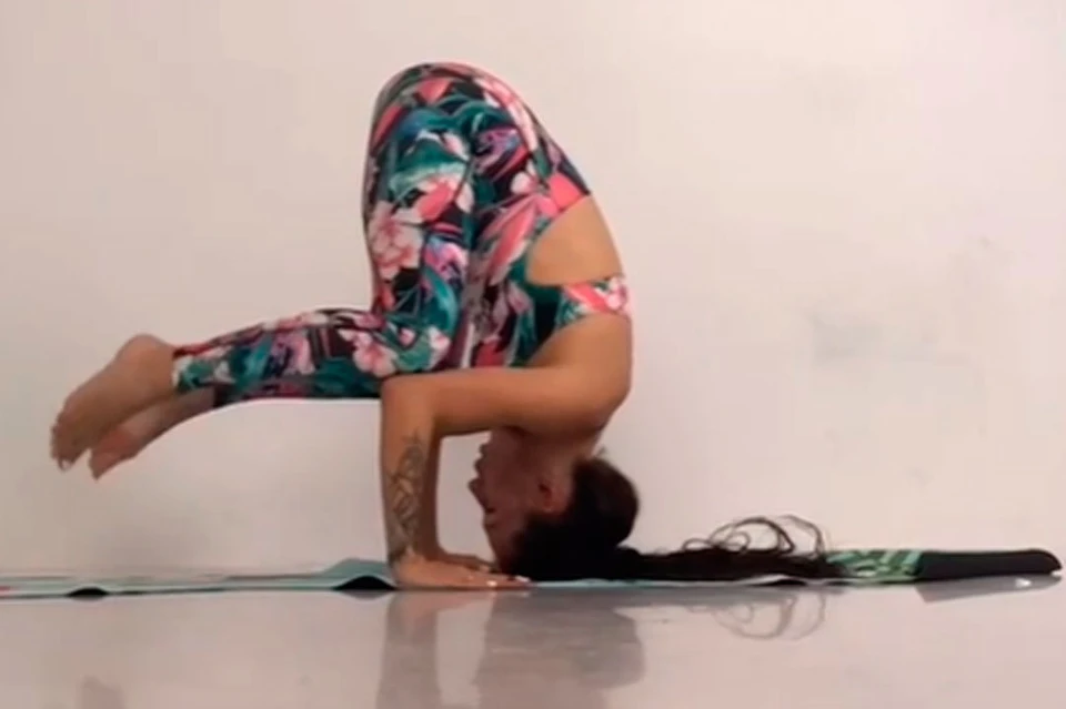 Скриншот видео со страницы www.instagram.com/shu_marina/