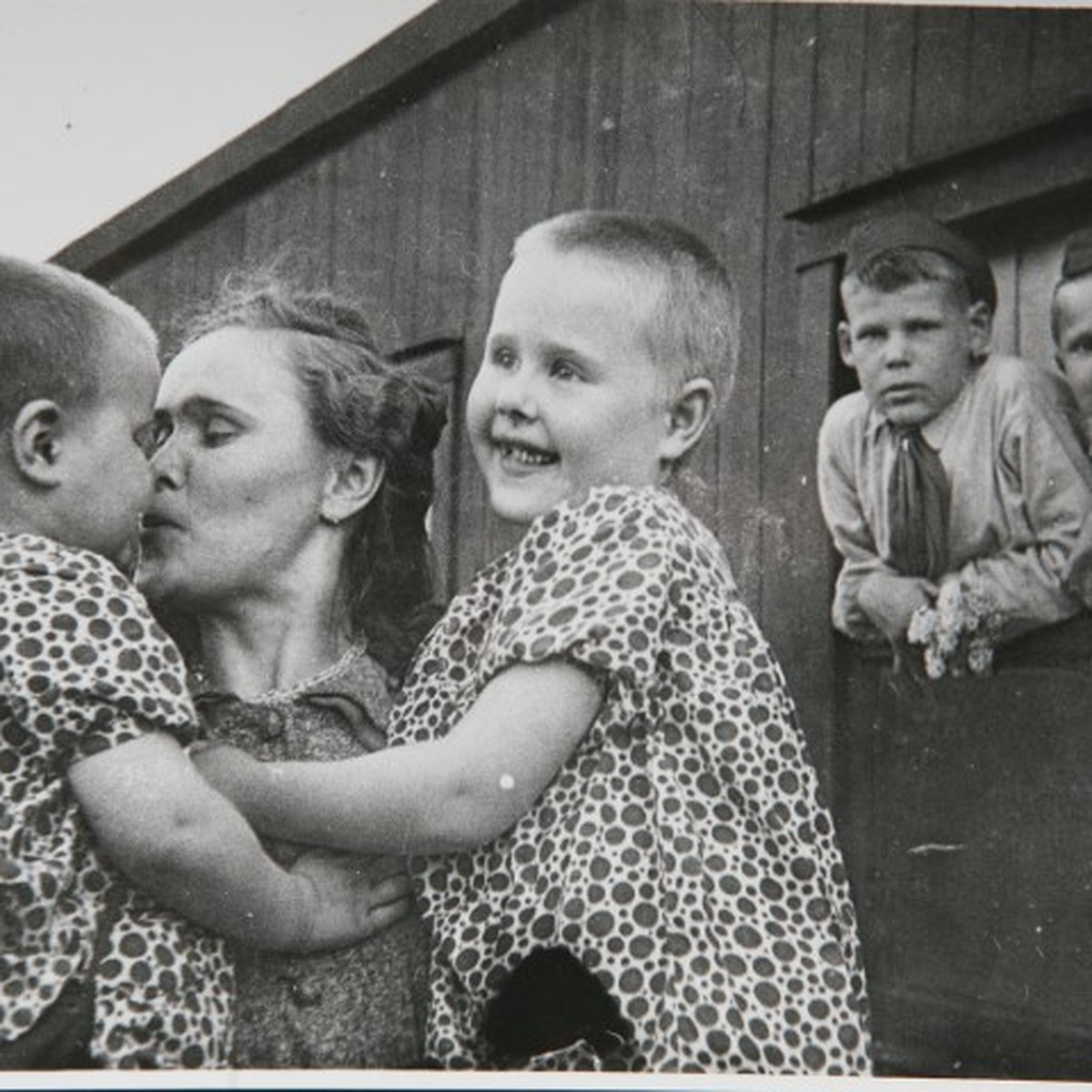 Семьи после войны. Матрена Вольская дети. Подвиг Вольско Матрена Вольская в 1942 году.