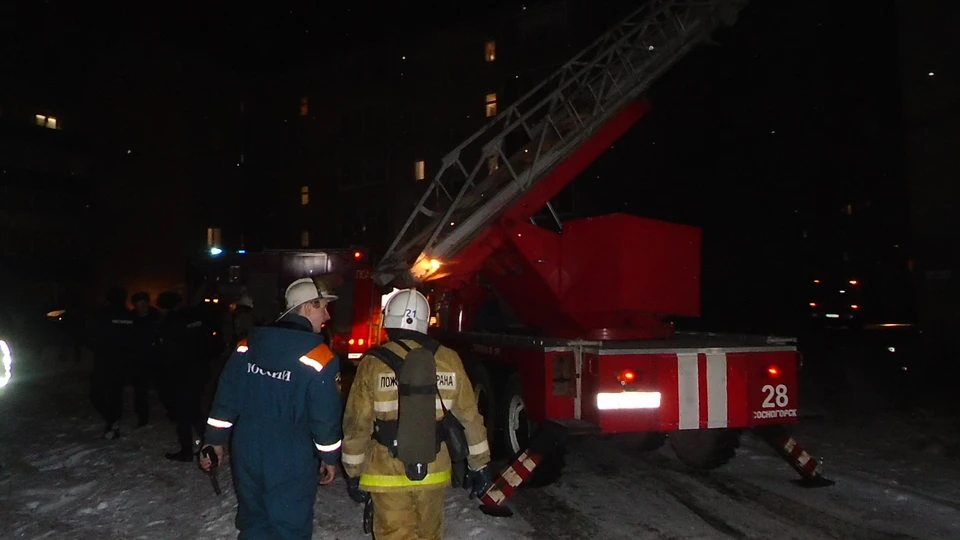 Пожарные в Коми спасли пятнадцать человек. Фото пресс-службы главного управления МЧС России по Республике Коми
