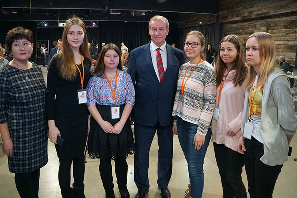 Глава Приангарья провел традиционную пресс-конференцию в рамках фестиваля «Байкальская пресса». Фото: Пресс-служба правительства Иркутской области