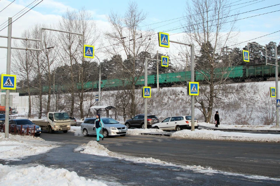 Почему на одном пешеходном переходе в Иркутске появилось сразу 8 знаков