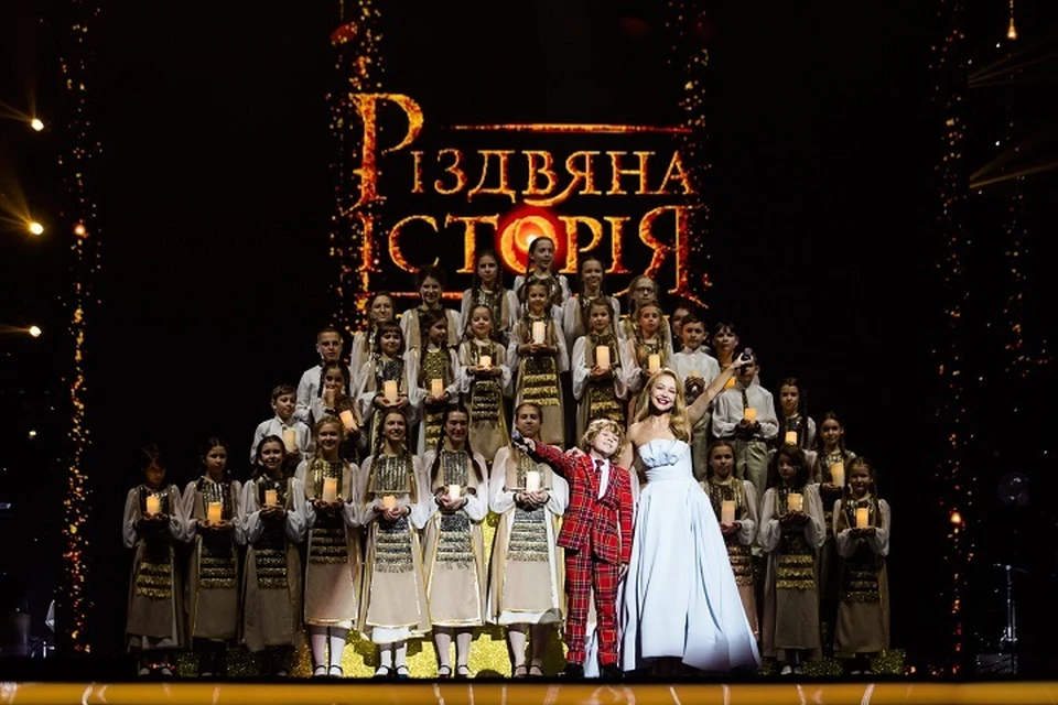 Тина Кароль участвовала в новогодних съемках (Фото: rbc.ua).
