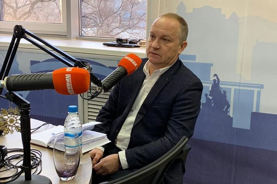 Олег Гуменюк с гостях радио "Комсомольская правда".