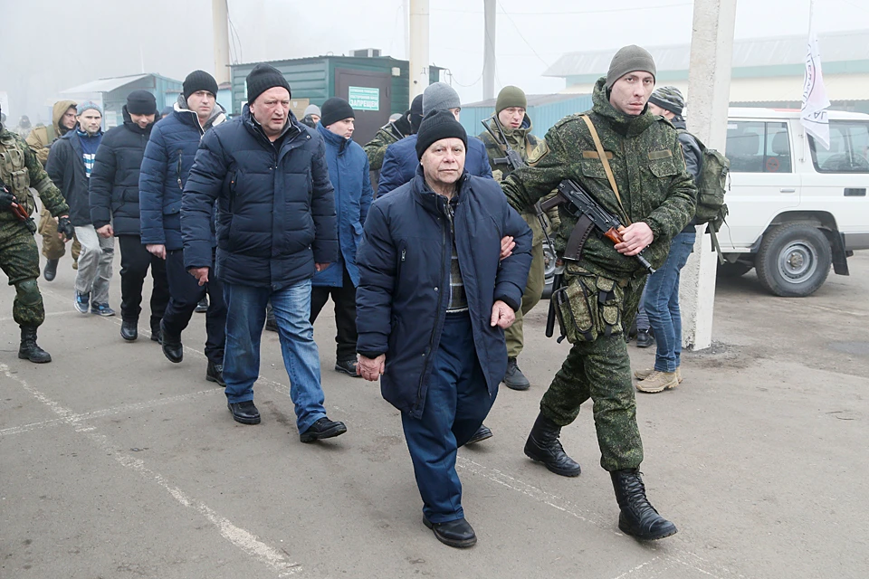 Cостоялся обмен задержанных лиц между официальным Киевом и республиками Донбасса