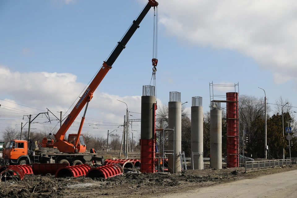 Начало работ по строительству крупнейший путепровод Ставрополья в Невинномысске