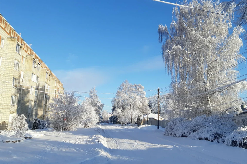 Нижегородцы делятся фотографиями первого настоящего снегопада. ФОТО: Павел Александрович.