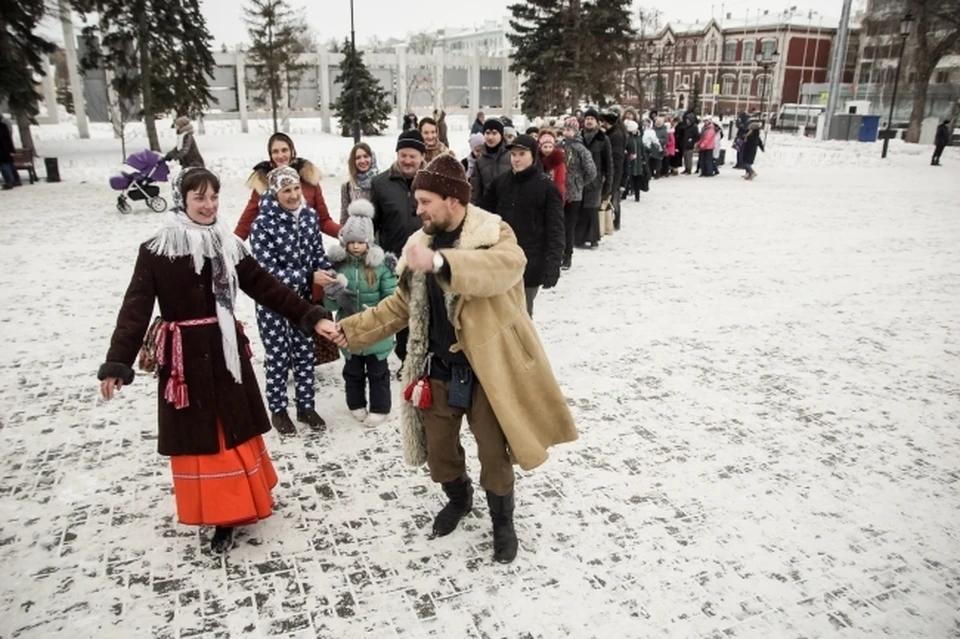 Рождественские гуляния. Фото: Светлана Маковеева