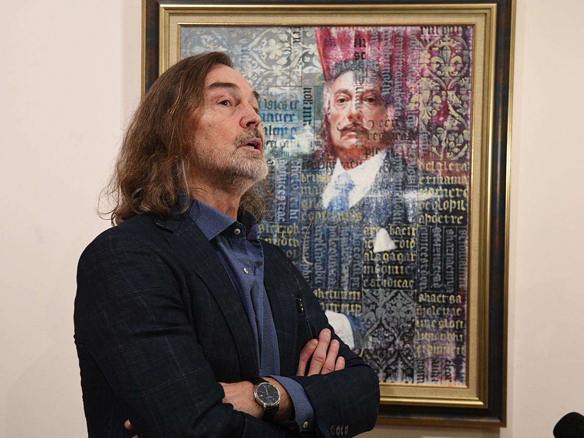 Никас Сафронов продаст на аукционе портрет кота Твикса