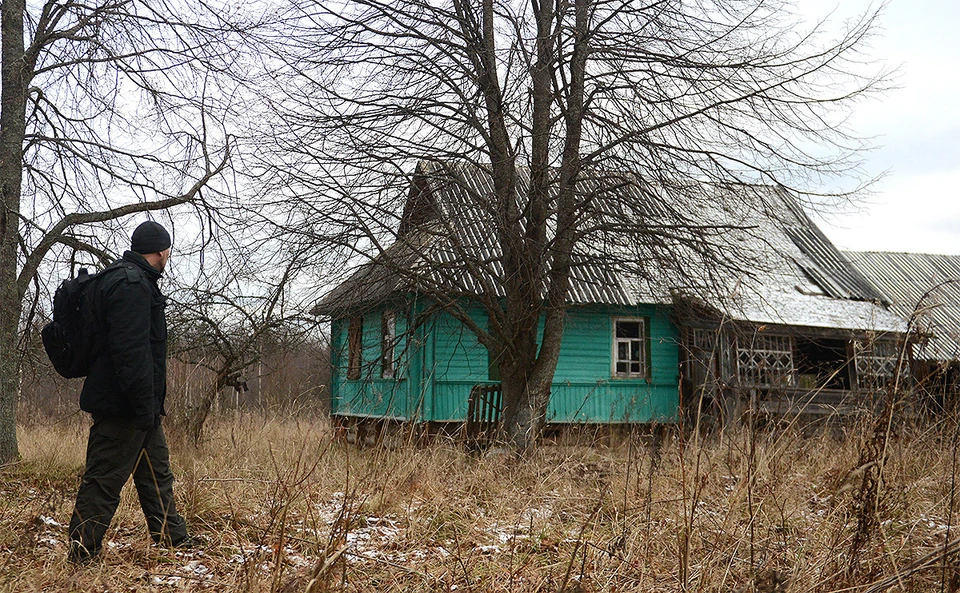 Одна из заброшенных деревень Тверской области.
