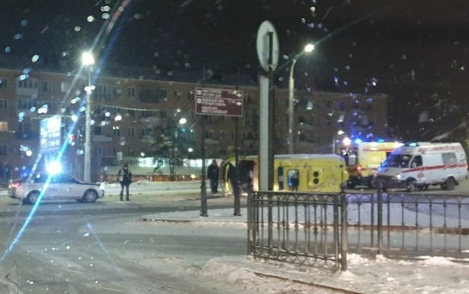 Все случилось у Ленинградской площади.