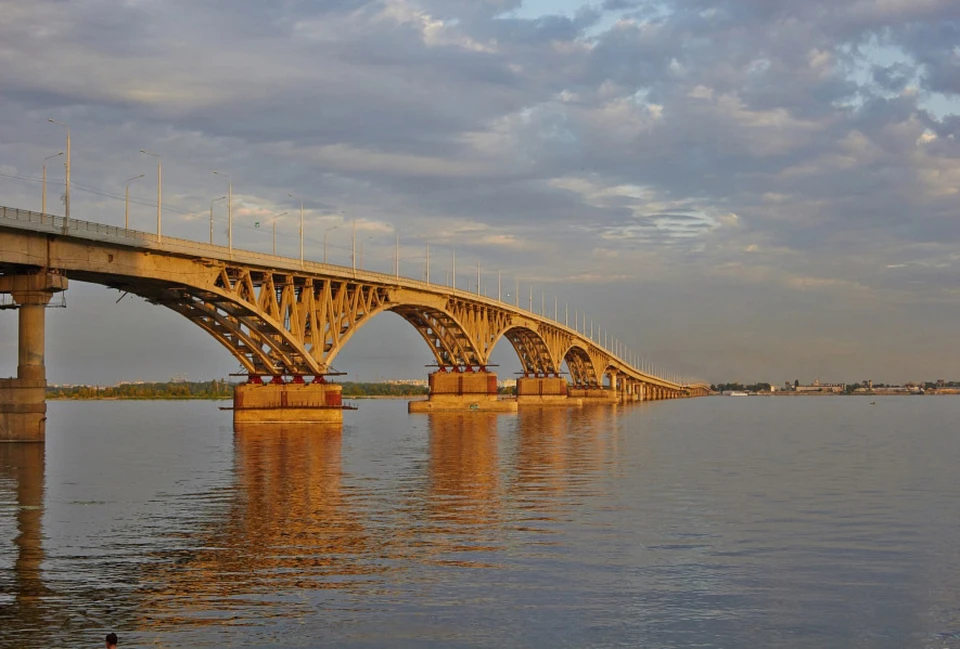 Мост саратов энгельс длина