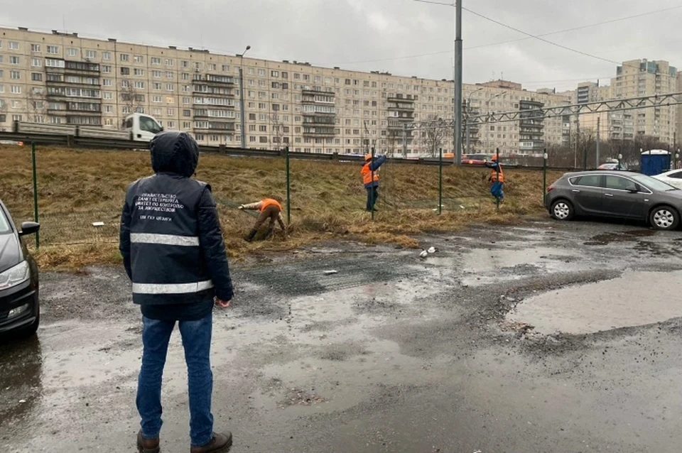 В Петербурге снесли 7 незаконных автостоянок. Фото: gov.spb.ru