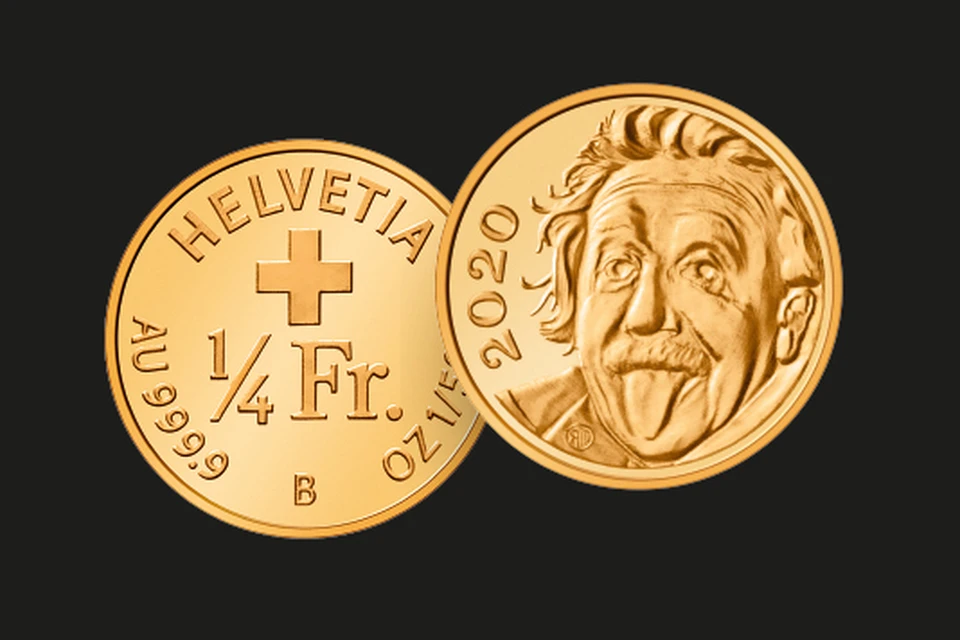 Монета весит 60 миллиграммов Фото: www.swissmint.ch