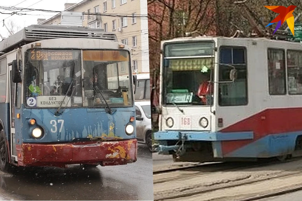Трамваи и троллейбусы отходят в собственность общества с ограниченной ответственностью ПАТП-1. Фото: Виктория ТУШКОВА, Анна КОЛПАКОВА