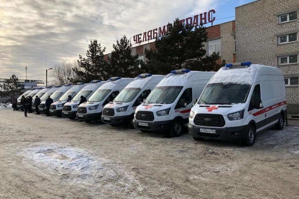 В службу скорой помощи Челябинска поступили новые автомобили. Фото: cheladmin.ru
