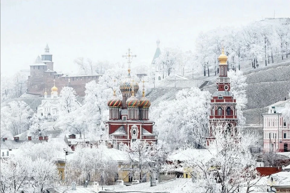 Легкий мороз и снег: Прогноз погоды в Нижнем Новгороде 25-26 января 2020 года.