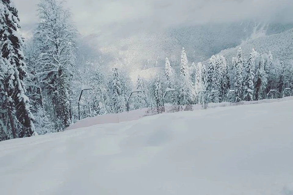 Склон Альпика закрыт 4 февраля