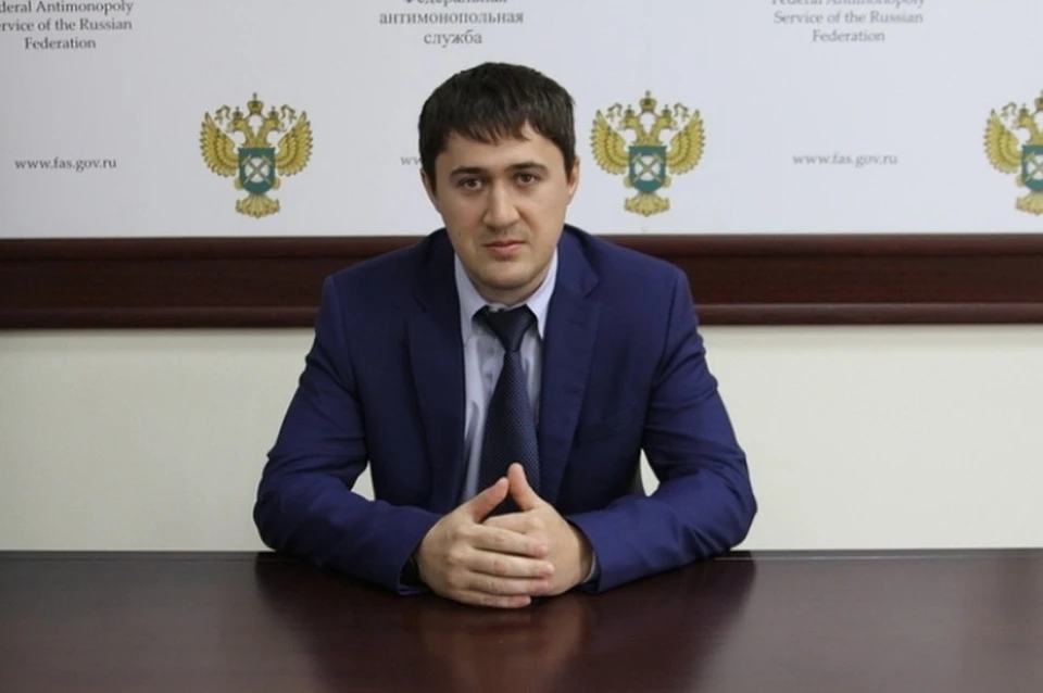 Дмитрий Махонин был одним из самых молодых руководителей УФАС. Фото: Fas.gov.ru