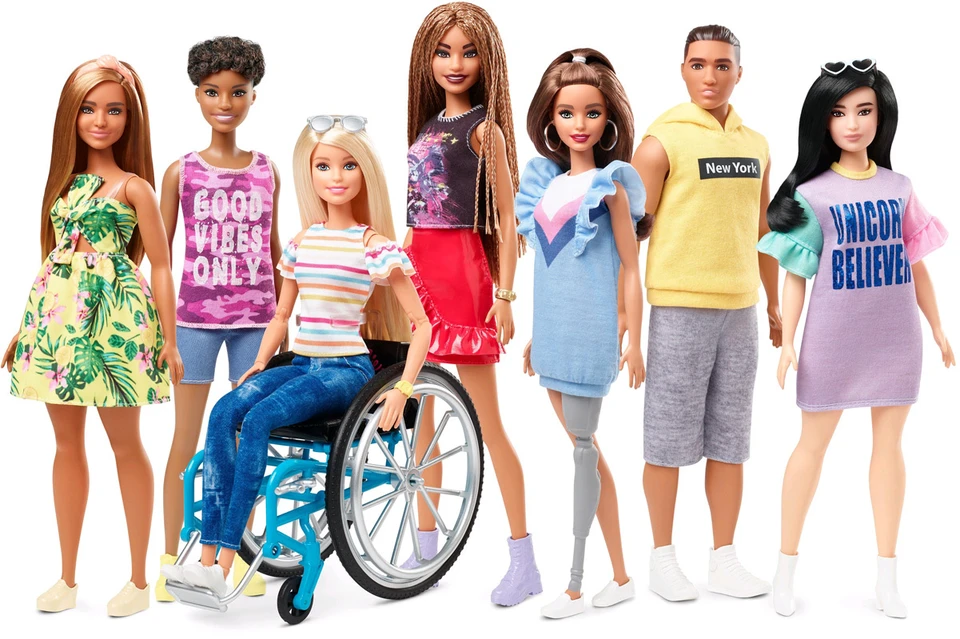 В линейке кукол Барби появятся модели с ограниченными возможностями. Фото Mattel