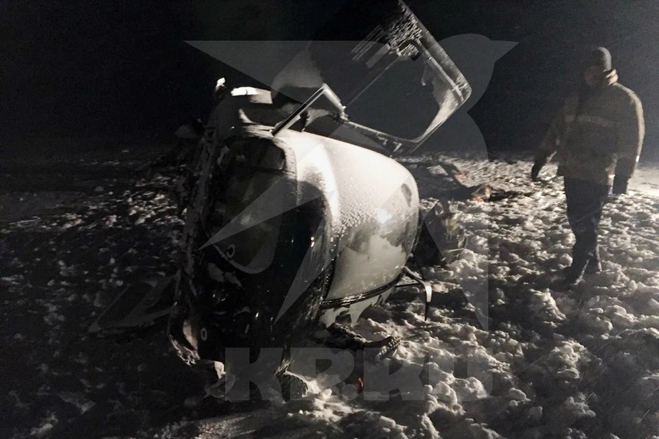 Bell-407 потерпел крушение недалеко от города Лаишево