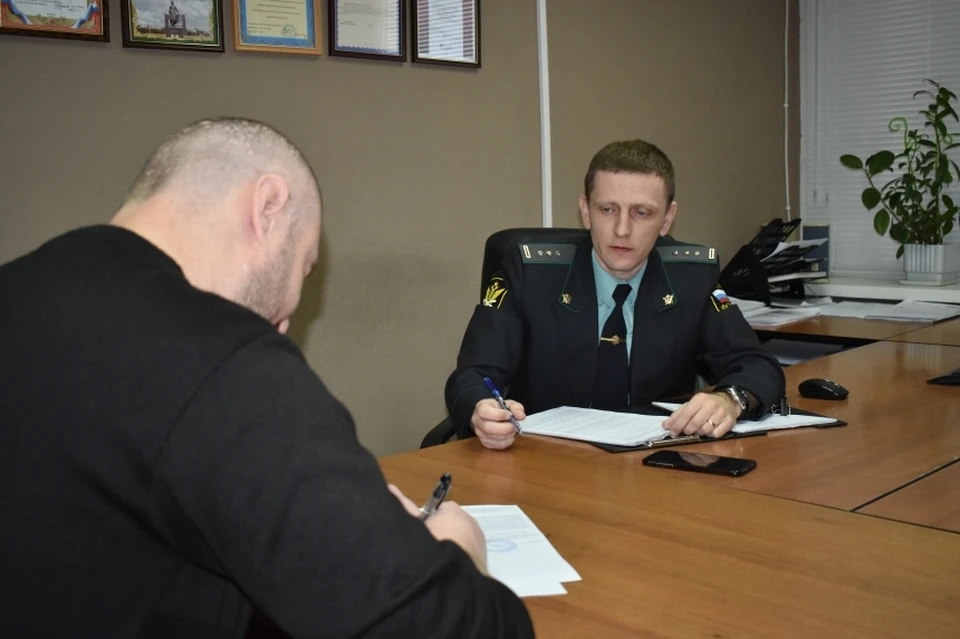 Фото пресс-службы УФССП России по Белгородской области.