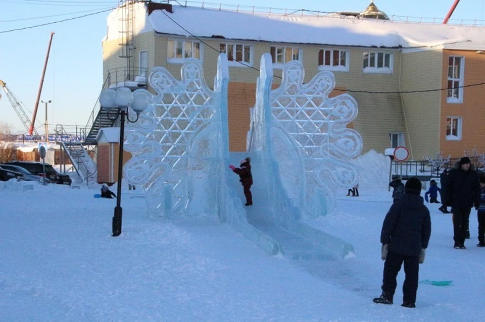Ледовый городок в Салехарде продолжит работу Фото: salekhard.org