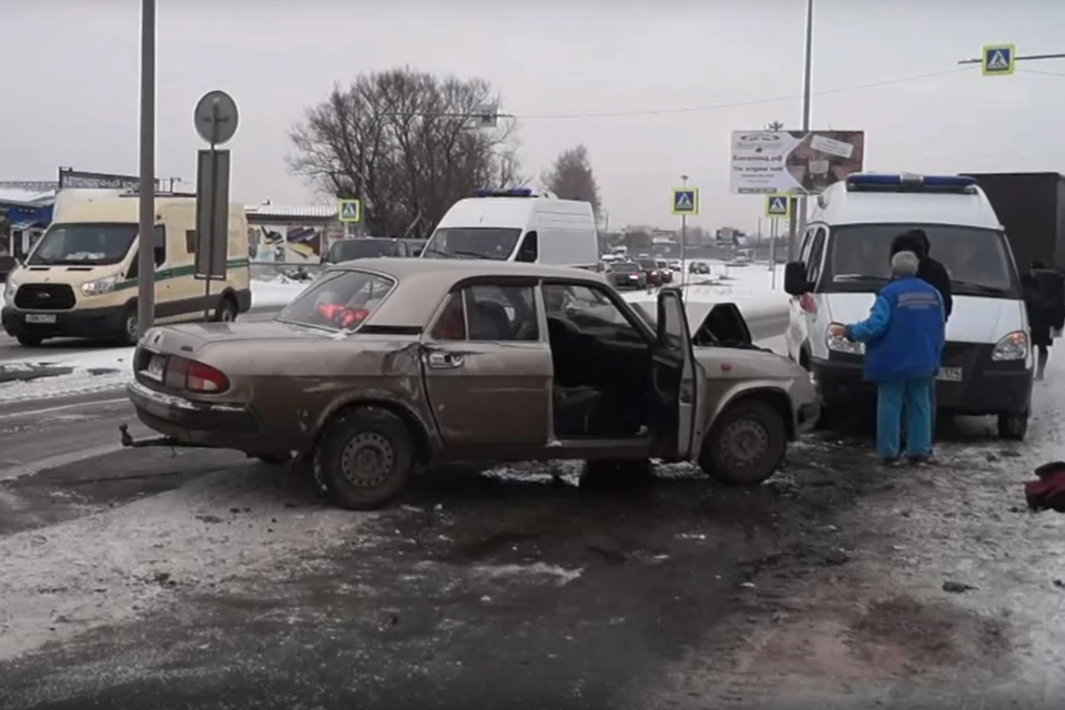 Авария произошла на Меридиане.