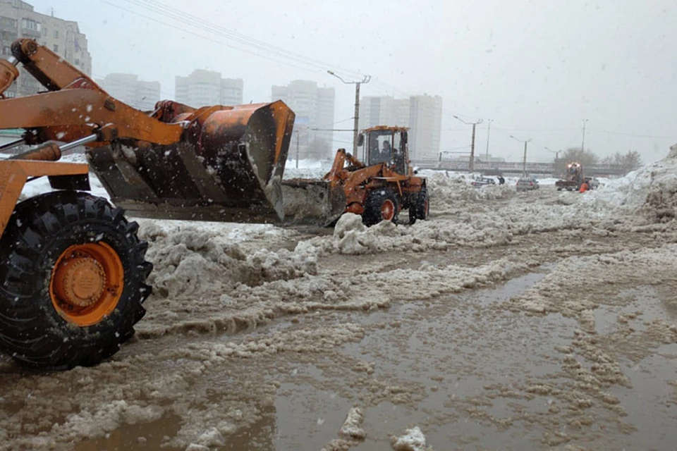 Последствия порыва на водопроводе