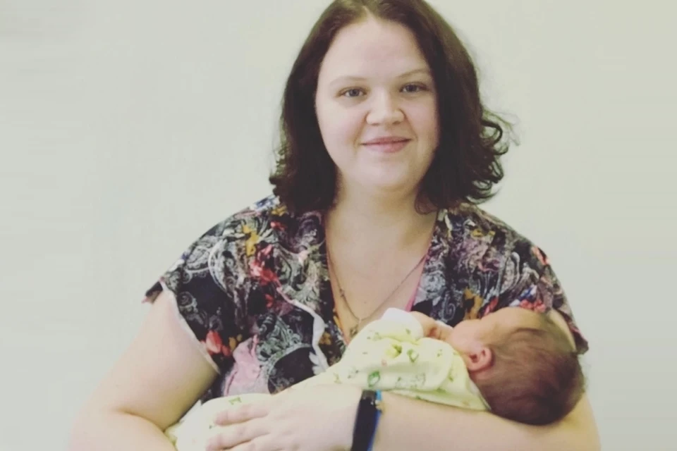В Петербурге родилась богатырша Настенька весом в 5,4 кг. Фото: комздрав Петербурга